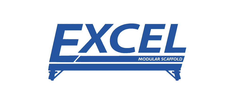 Excel Modular system scaffold with standards and transoms
