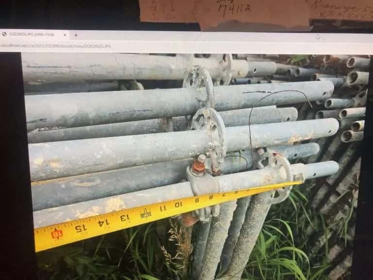 Used Pinlock "Frame" Style Systems Scaffolding For Sale